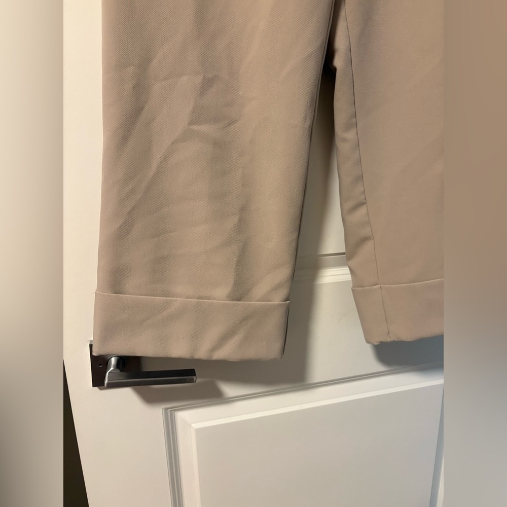 Dynamite Elegant Tan Women's Cuffed Trousers in size 12 - Picture 8 of 12